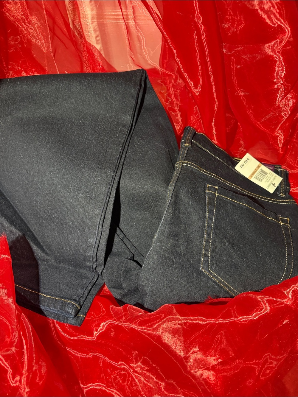 Classic Dark Wash Women’s Jeans - Dark Blue